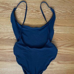Open Back One-Piece Swimsuit